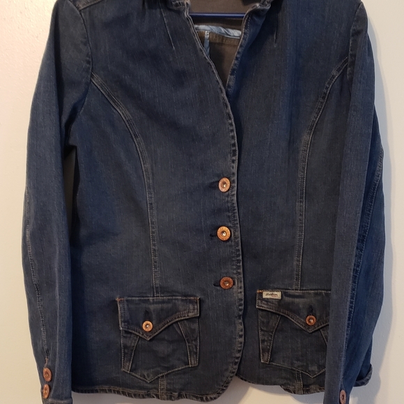 Ladies size L levis jean jacket - Picture 1 of 10